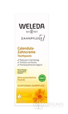 WELEDA Měsíčková zubní pasta (Calendula-Zahncreme) 1x75 ml