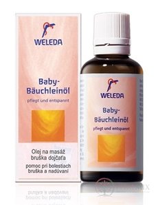 WELEDA Olej na masáž bříška kojence (Baby-Bäuchleinöl) 1x50 ml