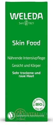 WELEDA Skin Food, BIO krém na obličej a tělo (inov. 2023) 1x30 ml