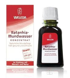 WELEDA Ústní voda (ratanhy-Mundwasser Konzentrat) 1x50 ml