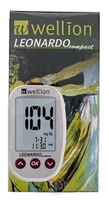 Wellion LEONARDO GLU compact Glukoměr 1x1 set