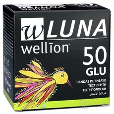 Wellion LUNA GLU testovací proužky k přístroji LUNA 1x50 ks