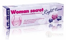 Woman secret RIGHT TIME ovulační test proužkový 20v1 (20 proužků) 1x20 ks