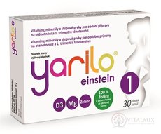 YARILO einstein 1 cps (příprava na těhotenství a 1. trimestr) 1x30 ks