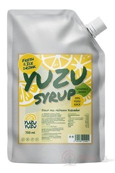 YUZU SYRUP sirup pro přípravu nápoje 1x750 ml