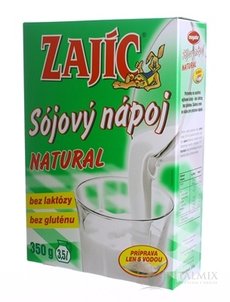 ZAJÍC sójové nápoje NATURAL moučkový 1x350 g