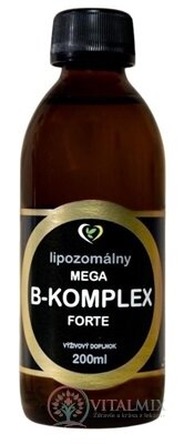 Zdravý svět Lipozomální MEGA B-KOMPLEX forte 1x200 ml