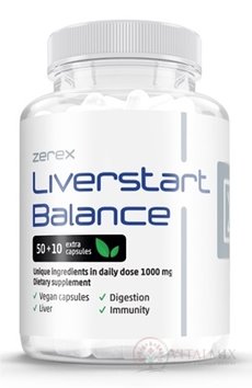 Zerex Liverstart Balance cps 1x60 ks
