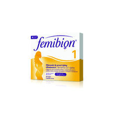 Femibion 1 Plánování a první týdny těhotenství tbl (kys. Listovat + vitamíny, minerály) 1x28 ks