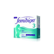 Femibion 3 Kojení tbl 28 + cps 28 (kys. Listová + vápník, vitamíny a minerály + DHA) 1x56 ks