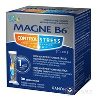 MAGNE B6 CONTROL STRESS sticks prášek v sáčcích 1x30 ks