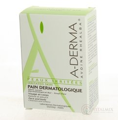 A-DERMA PAIN DERMATOLOGIQUE D&#39;Avoine Rhealba dermatologická mycí kostka 1x100 g