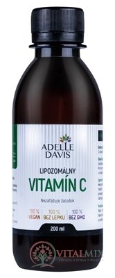 Adelle DAVIS Lipozomální VITAMIN C tekutý 1x200 ml