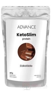ADVANCE KetoSlim - příchuť čokoláda proteinový koktejl 1x480 g