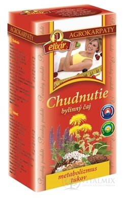 AGROKARPATY HUBNUTÍ bylinný čaj, čistý přírodní produkt, 20x2 g (40 g)