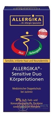 ALLERGIKA SENSITIVE DUO (Lipolotio Sensitive 200 ml + Hydrolotio Sensitive 200 ml), 1x1 set