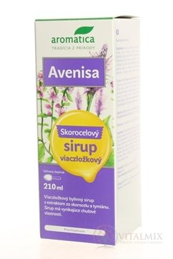 aromatica Avenisa Jitrocelový sirup vícesložkový 1x210 ml