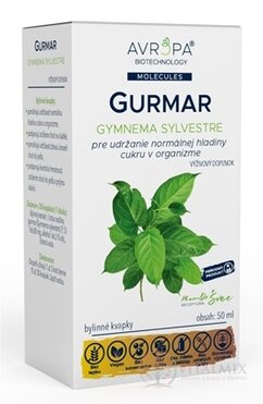 AVROPA GURMAR bylinné kapky 1x50 ml