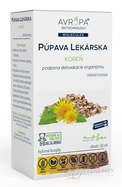 AVROPA Pampeliška LÉKAŘSKÁ kořen bylinné kapky 1x50 ml