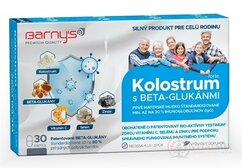 BARNY&#39;S KOLOSTRUM s beta-glukany + dárek cps 1x30 ks + dárek 1ks, 1x1 set