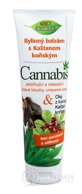 BIO Cannabis Bylinný balzám s jírovec maďal, 1x300 ml