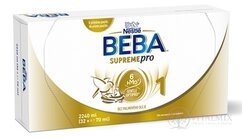 BEBA SUPREMEpro 1, tekutá počáteční mléčná výživa od narození, 32 × 70 ml