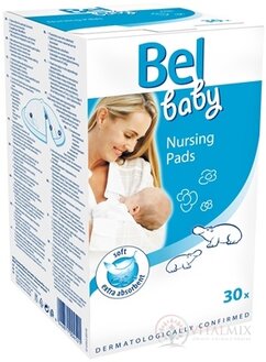 Bel baby Nursing Pads - prsní vložky 1x30 ks