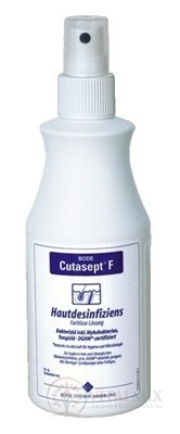 BODE Cutasept F Spray bezbarvý alkoholový dezinfekční prostředek na kůži 1x250 ml