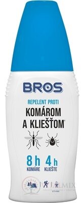 BROS repelent proti komárům a klíšťatům 1x100 ml