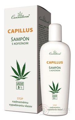 Cannaderm Capillus šampon s kofeinem NEW při vypadávání vlasů (inů. 2017) 1x150 ml
