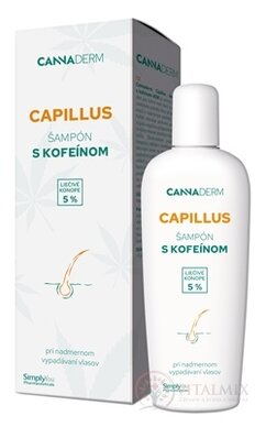Cannaderm Capillus šampon s kofeinem NEW při vypadávání vlasů (inů. 2017) 1x150 ml