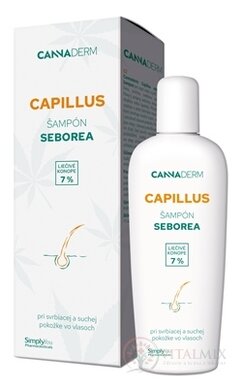 Cannaderm Capillus šampon seborea 1x150 ml