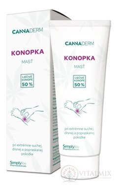 Cannaderm Konopka mast Promašťující (inov.16) 1x75 g