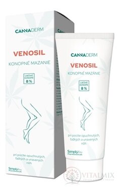 Cannaderm Venosa konopné mazání na unavené nohy 1x100 ml