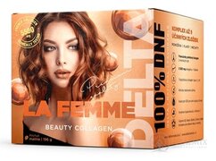 DELTA LA FEMME beauty COLLAGEN 5 500 mg prášek pro přípravu nápoje, rozpustný kolagen, příchuť malina 1x196 g