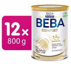 BEBA COMFORT 1, 5HMO balení 12×800g