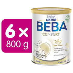 BEBA COMFORT 3 5HM-O, mléčná výživa pro malé děti, 6 × 800 g