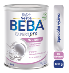 BEBA EXPERTpro SENSITIVE, počáteční mléčná výživa, 800 g