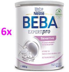 BEBA EXPERTpro SENSITIVE od narození 800G 6ks
