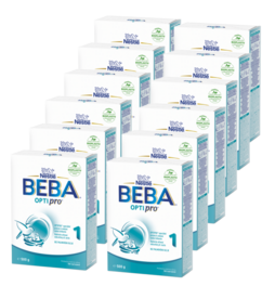 BEBA OPTIPRO® 1 počáteční kojenecké mléko, 500 g, 12x500G