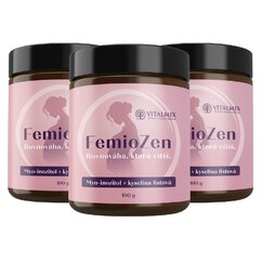 VITALMIX FEMIOZEN 3X100G - myo-inositol s kyselinou listovou, podpora plodnosti a hormonální rovnováhy