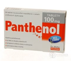 Dr. Müller PANTHENOL 100 mg tbl 1x24 ks