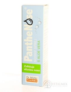 Dr. Müller PantheNose NOSNÝ SPREJ s aloe vera zvlhčuje sliznici 1x20 ml