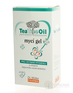 Dr. Müller Tea Tree Oil MYCÍ GEL na intimní hygienu 1x200 ml