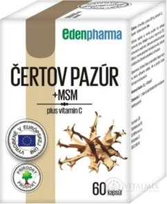 EDENPharma Cert CLAW + MSM cps 1x60 ks