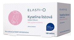Elasti-Q KYSELINA LISTOVÁ 800 μg tbl 1x180 ks