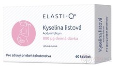 Elasti-Q KYSELINA LISTOVÁ 800 mikrogramů tbl 1x60 ks