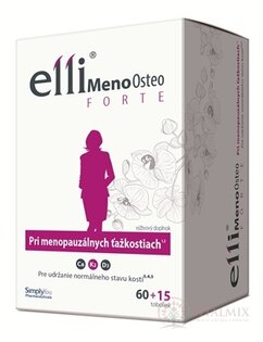 Elli MenoOsteo FORTE cps 60 + 15 zdarma (75 ks)