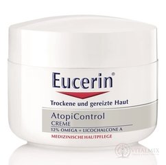 Eucerin AtopiControl Krém na obličej a tělo pro suchou pleť 1x75 ml