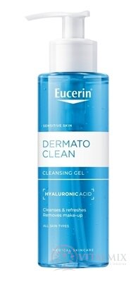 Eucerin DermatoCLEAN HYALURON Čistící GEL citlivá pleť 1x200 ml